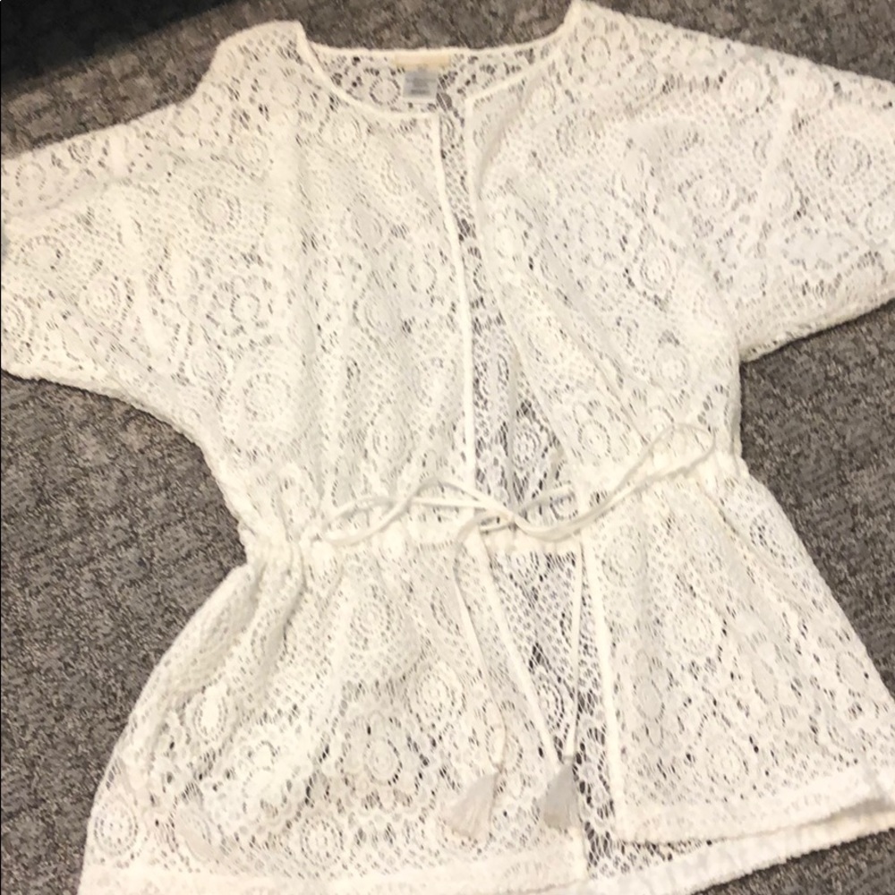 White Michael Kors Coverup